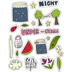 ml nighttime stickers