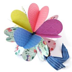 folding hearts mini album