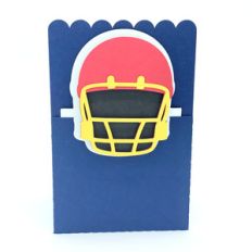 football helmet card