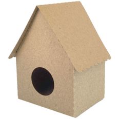 birdhouse with scallop edge