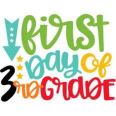 first day of 3rd grade