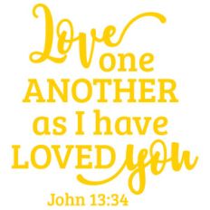 love one another as i have loved you