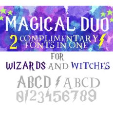 magical duo font