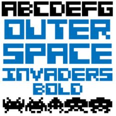 ld out space invaders bold