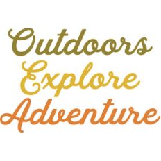 outdoors explore adventure words
