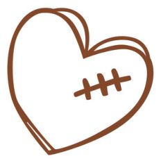 football heart sketchy