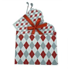 golf-themed pop up card in a box w/envelope