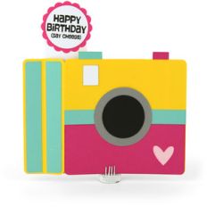 6x6 wiper card birthday camera