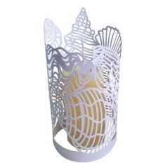 sea shells beach papercut lantern