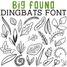 cg big fauna dingbats