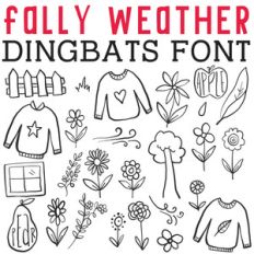 cg fally weather dingbats