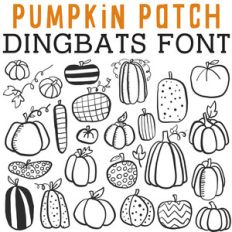 cg pumpkin patch dingbats