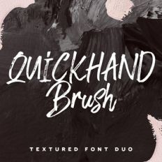 quickhand font duo