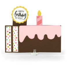 6x6 wiper card birthday cake