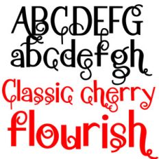 zp classic cherry flourish