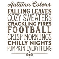 autumn colors