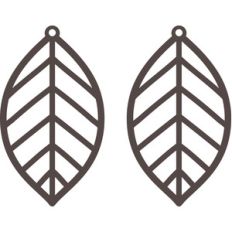 leaf earrings