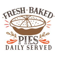 fresh baked pie