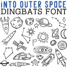 cg into outer space dingbats