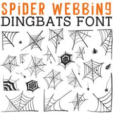 cg spider webbing dingbats