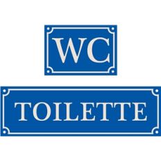 french house sign, wc, toilette,