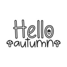 hello autumn