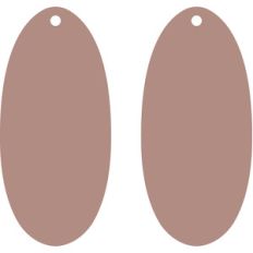 oval earrings