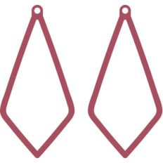 open geometric earrings