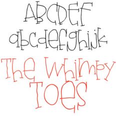 pn the whimpy toes
