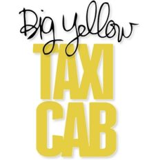big yellow taxi cab