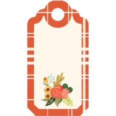 flower tag