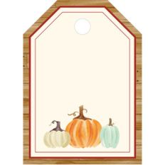 pumpkin tag