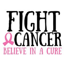 fight cancer believe in a cure