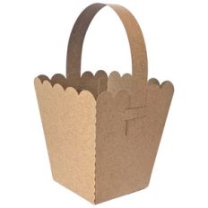 scallop basket with handle