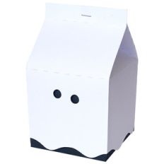 ghost milk carton box