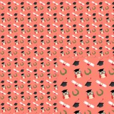 graduation owl pattern