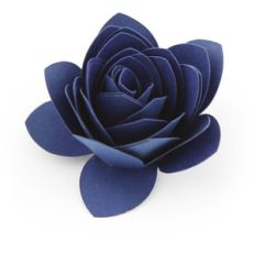 rolled flower
