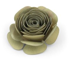 rolled flower