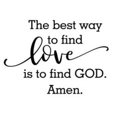 find love find god