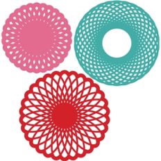 3 doilies