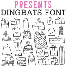 cg presents dingbats