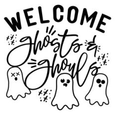 welcome ghosts and ghouls