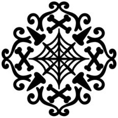 halloween mandala