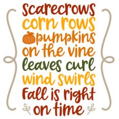 scarecrow saying