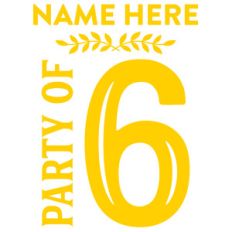 party of 6
