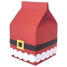 santa suit milk carton