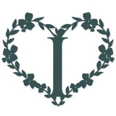 i heart letter