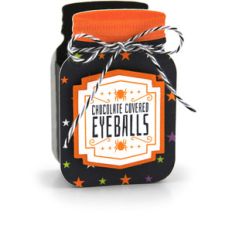 mason jar treat box eyeballs