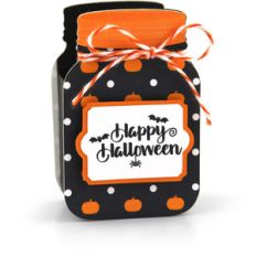 mason jar treat box happy halloween