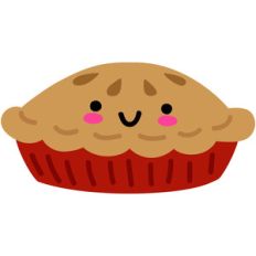 kawaii apple pie